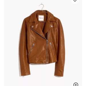 Madewell Brown Leather Jacket